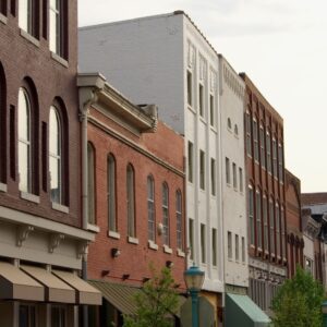 An image of Downtown Laramie.