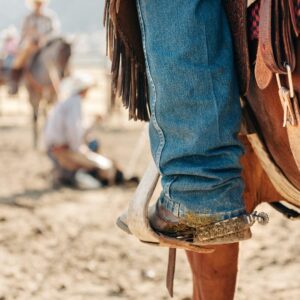 Cowboy at Laramie Frontier Days.