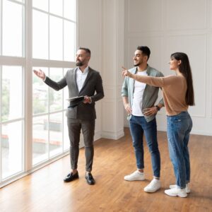 property management company showing apartment