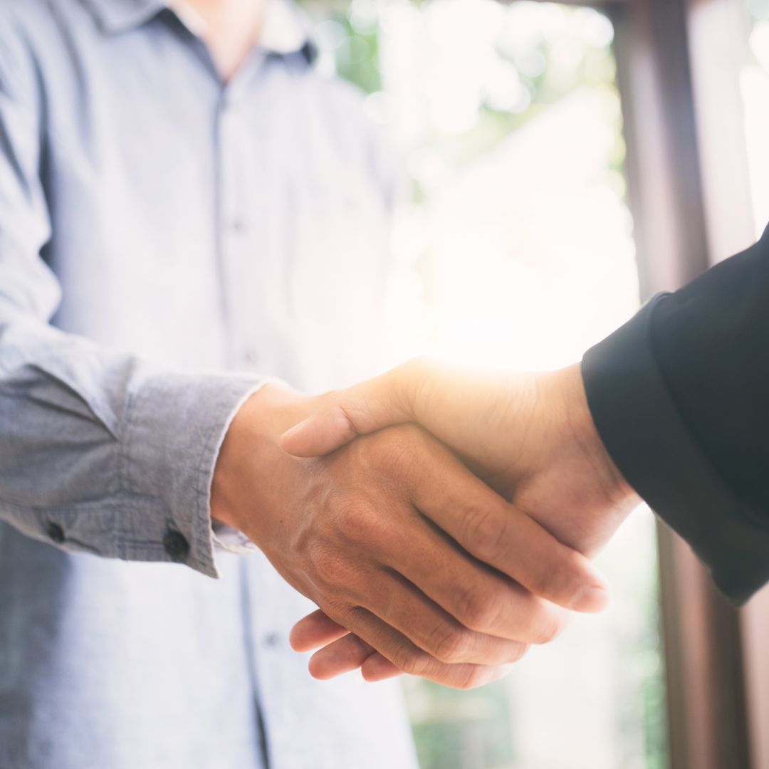 shaking hands