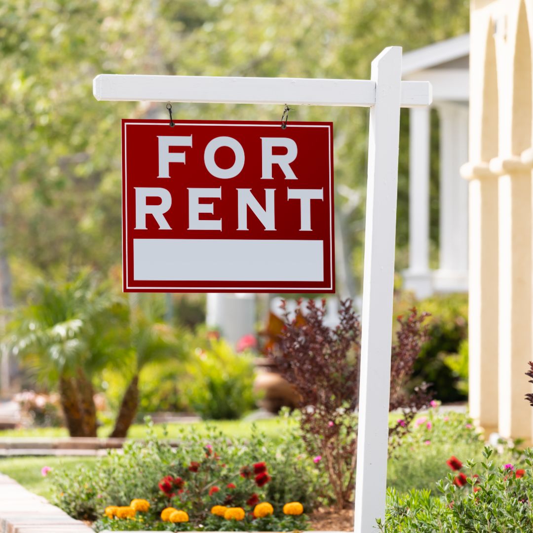 for rent sign