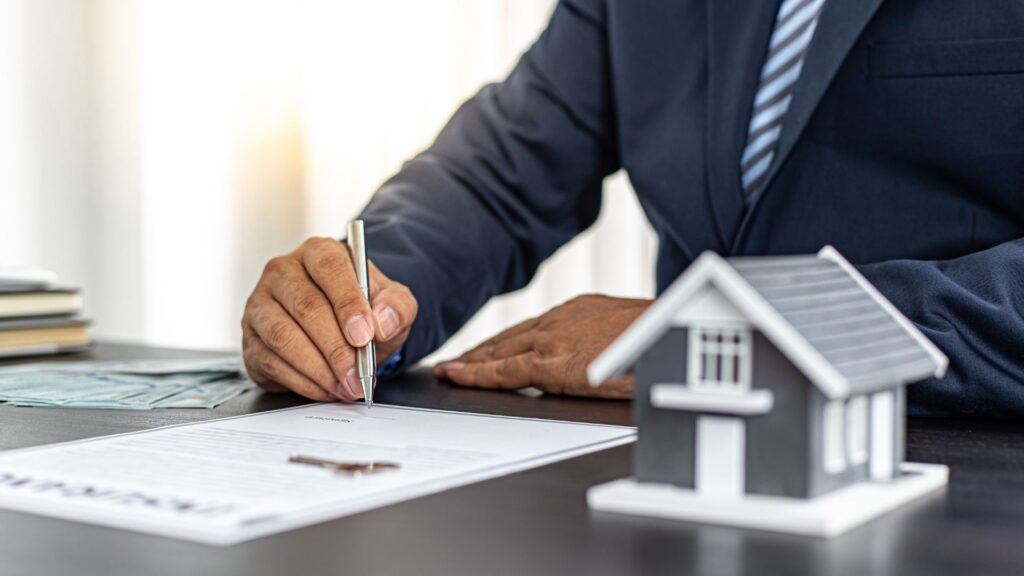 property management company with report